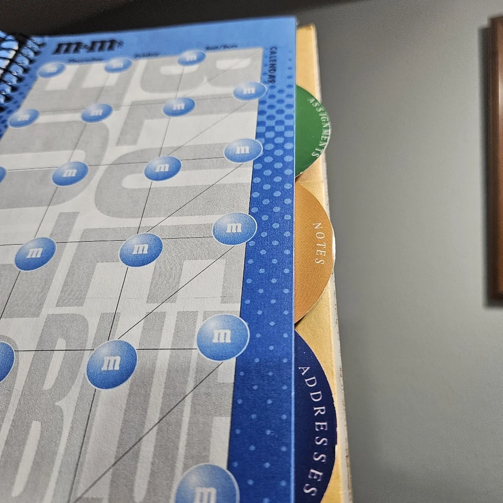 Vintage M&Mrs Student Planner
